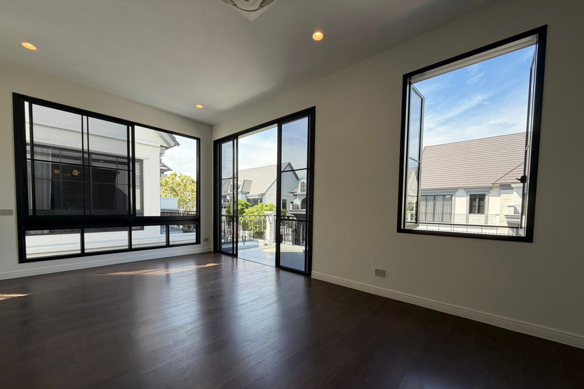 For RentHouseKasetsart, Ratchayothin : Luxury house for rent Large new house, 4 bedrooms, 378 sq m.