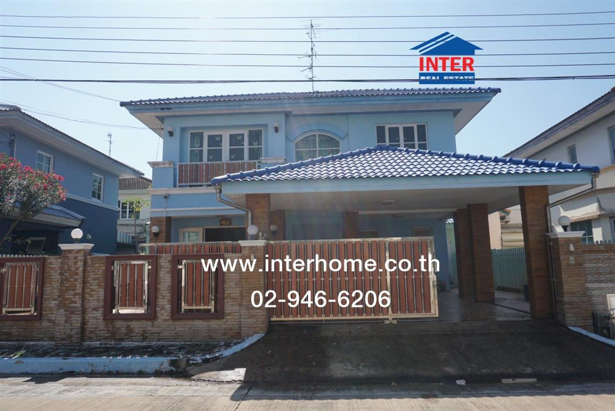 ขายบ้านนนทบุรี บางใหญ่ บางบัวทอง : บ้านเดี่ยว 2 ชั้น 53 ตร.ว. หมู่บ้านชัยพฤกษ์ บางบัวทอง ซอยวัดลาดปลาดุก ถนนกาญจนาภิเษก(ตะวันตก) ถนนบางบัวทอง บางบัวทอง นนทบุรี