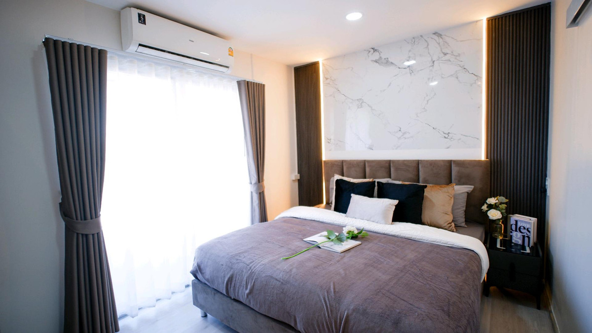 For SaleCondoLadprao101, Happy Land, The Mall Bang Kapi : 🐈Condo allows pets🐈Condo for sale Studio One Lat Phrao 102