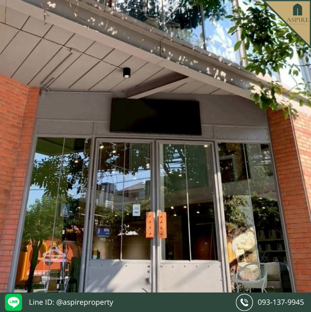 ให้เช่าร้านค้า/ตลาดนัดสุขุมวิท อโศก ทองหล่อ : [ให้เช่า] พื้นที่เชิงพาณิชย์ ซอยเอกมัย 6  ใกล้ BTS เอกมัย