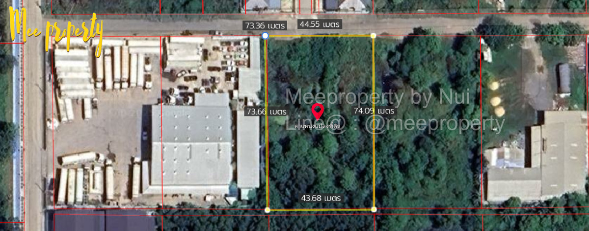 ขายที่ดินปทุมธานี รังสิต ธรรมศาสตร์ : ขายที่ดิน 2 ไร่ ทำเลทอง คลองสอง ปทุมธานี!! 🌟 🔥 แค่ 12 นาทีจากโรงเกลือมาเก็ต 🔥  หน้ากว้าง 44.5 เมตร, ลึก 74.09 เมตร ME-230