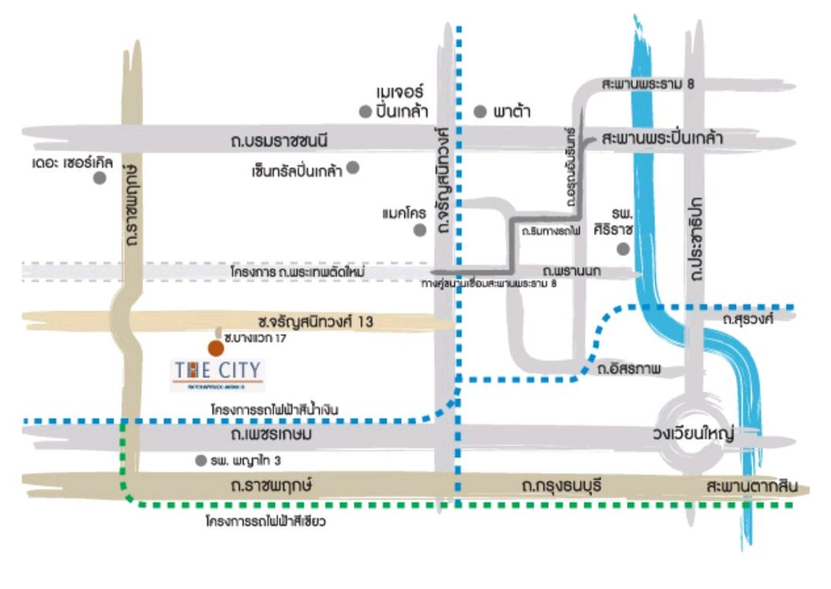 ขายบ้านบางแค เพชรเกษม : ขายถูกบ้านเดี่ยว 90 ตร.วา หลังมุมใกล้ รพ.ศิริราช The City ราชพฤกษ์-จรัญ13 หลังใหญ่ ราคาคุ้มมาก