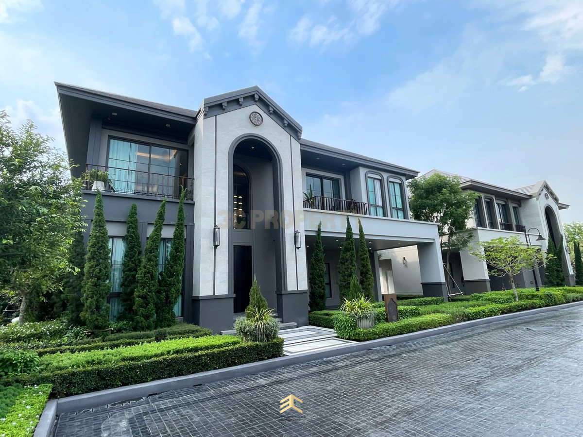 ขายบ้านพุทธมณฑล ศาลายา : บ้านเดี่ยวบนถนนที่สวยที่สุด : Grand Bangkok Boulevard ณ อุทยาน : แบบบ้าน Angelic 🔺พิเศษ 44 ล้านบาท🔺