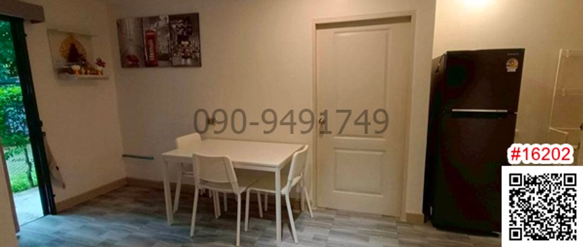 ให้เช่าคอนโดบางนา แบริ่ง ลาซาล : เช่า คอนโด I CONDO สุขุมวิท 105 ขนาด 2 ห้องนอน ชั้น 1 ใกล้รถไฟฟ้า BTS แบริ่ง