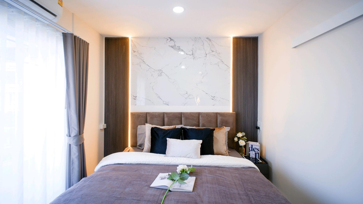 For SaleCondoLadprao101, Happy Land, The Mall Bang Kapi : 🐈Condo allows pets🐈Condo for sale Studio One Lat Phrao 102