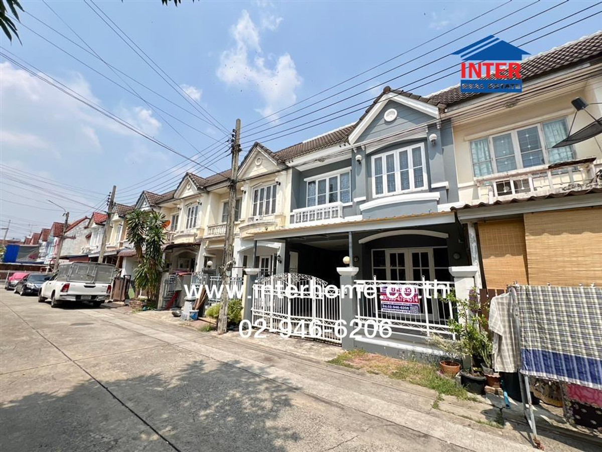 ขายทาวน์โฮมนวมินทร์ รามอินทรา : ทาวน์เฮ้าส์ 2 ชั้น 18 ตร.ว. หมู่บ้านบุศรินทร์ รามอินทรา ซอยพระยาสุเรนทร์40 ถนนพระยาสุเรนทร์ ถนนคู้บอน เขตคลองสามวา กรุงเทพมหานคร