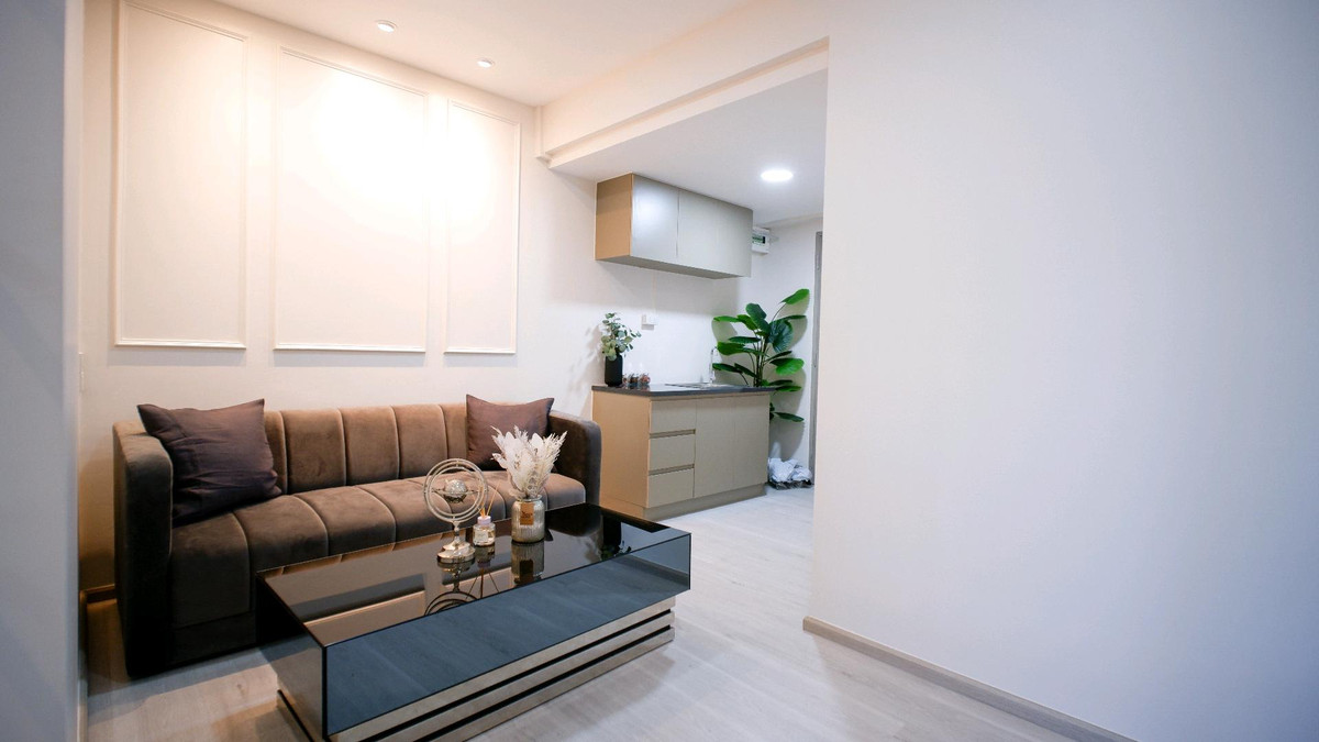 For SaleCondoLadprao101, Happy Land, The Mall Bang Kapi : 🐈Condo allows pets🐈Condo for sale Studio One Lat Phrao 102