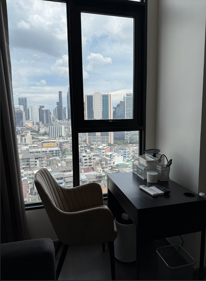 ให้เช่าคอนโดสยาม จุฬา สามย่าน : 🔥เช่าด่วน🔥พาร์ค ออริจิ้น จุฬา-สามย่าน ใกล้สถานีรถไฟฟ้า MRT หัวลำโพง เฟอร์นิเจอร์ครบ พร้อมเข้าอยู่