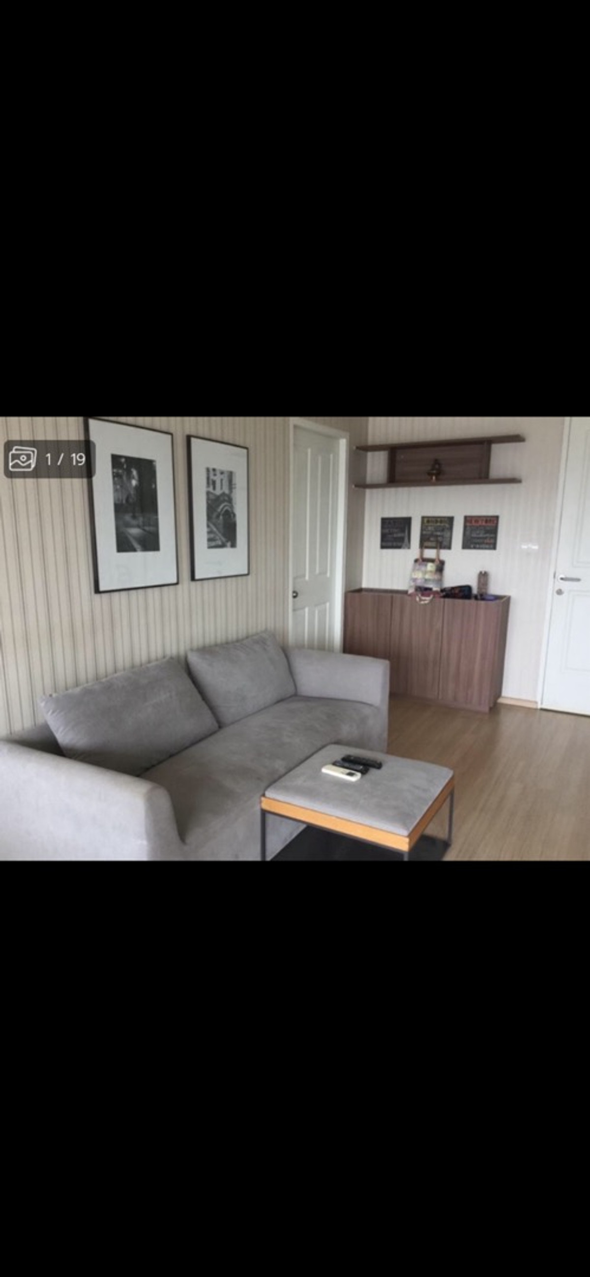 For RentCondoBang Sue, Wong Sawang, Tao Pun : Condo for rent, 2 bedrooms, size 50 sq m. 15,000/month