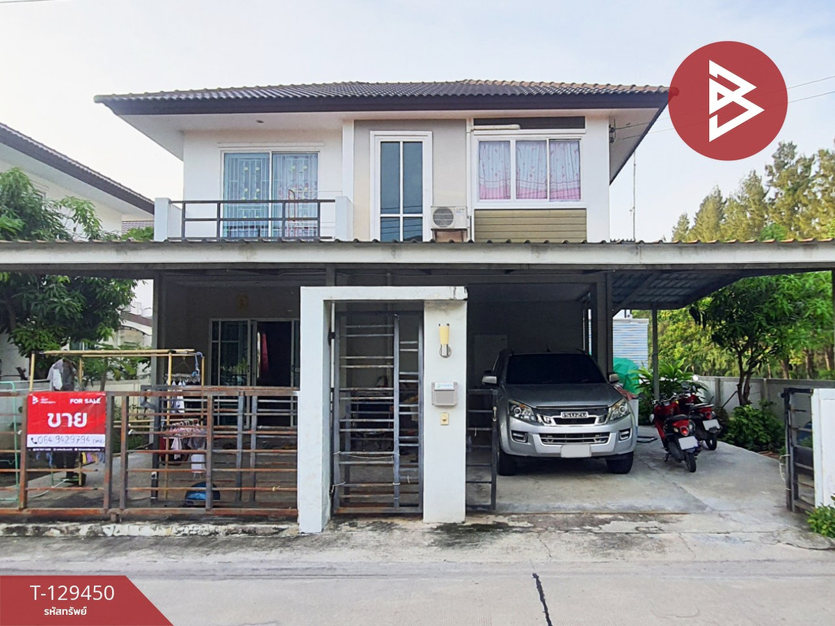 For SaleHouseChachoengsao : Single house for sale Sukhumvit Lite Bang Pakong Village, Chachoengsao