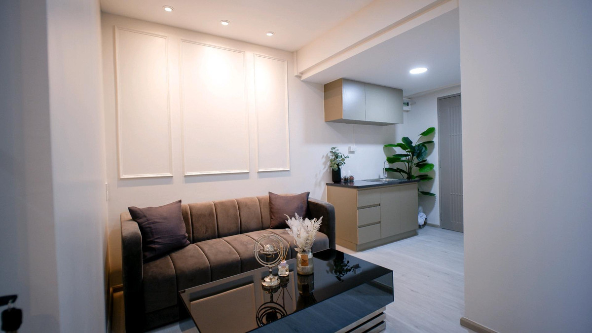 For SaleCondoLadprao101, Happy Land, The Mall Bang Kapi : Condo Studio One Lat Phrao 102  🐈Condo allows pets🐈