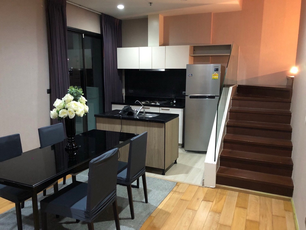 For SaleCondoWongwianyai, Charoennakor : Condo for Sale with Tenant Fuse Sathorn–Taksin | 2-Bedroom Duplex Near BTS Wongwien Yai