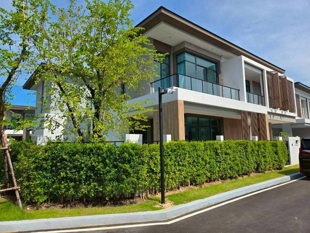 For RentHouseBangna, Bearing, Lasalle : 𝐅𝐨𝐫 𝐑𝐞𝐧𝐭: 𝐁𝐚𝐧𝐠𝐤𝐨𝐤 𝐁𝐨𝐮𝐥𝐞𝐯𝐚𝐫𝐝 𝐁𝐚𝐧𝐠𝐧𝐚 𝐊𝐦 𝟓 Corner single house in a quiet cul-de-sac, private and peaceful. fully furnished.