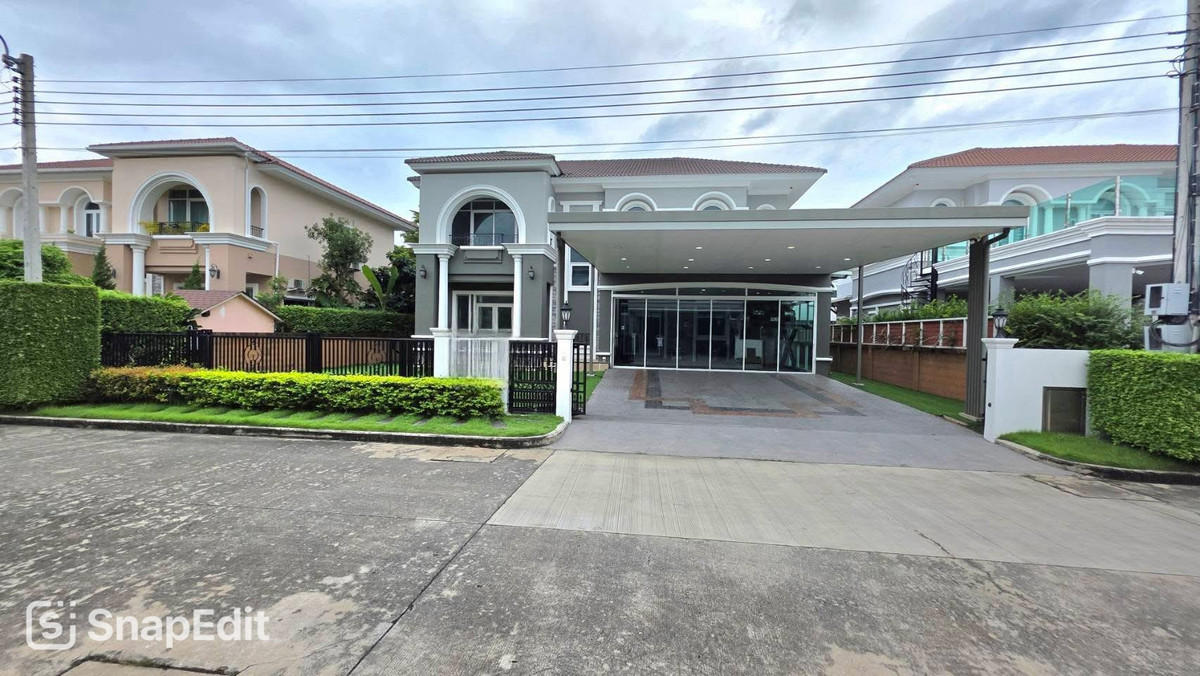 ขายบ้านลาดกระบัง สุวรรณภูมิ : ขายบ้านเดี่ยวหรู Two Grand Monaco Bangna–Wongwaen | บ้านใหม่ 113.5 ตร.วา ใกล้ Mega Bangna และสุวรรณภูมิ