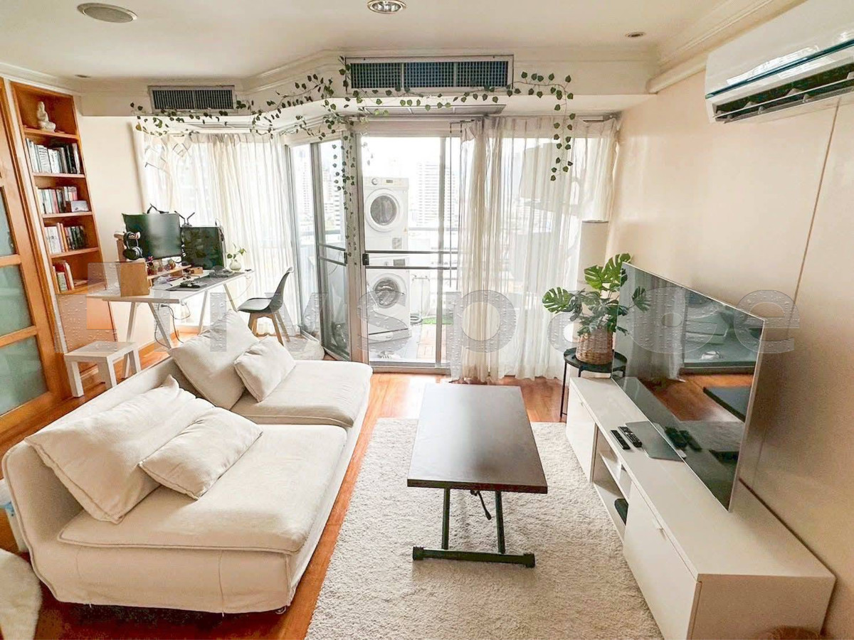For SaleCondoSukhumvit, Asoke, Thonglor : ▚ LE227ツ [FOR RENT] Rare Largest Unit! Waterford Diamond Sukhumvit 30/11 Authentic "Muji Style" Interior - Cozy & Minimalist 68 sq.m. Only 35,000 THB!