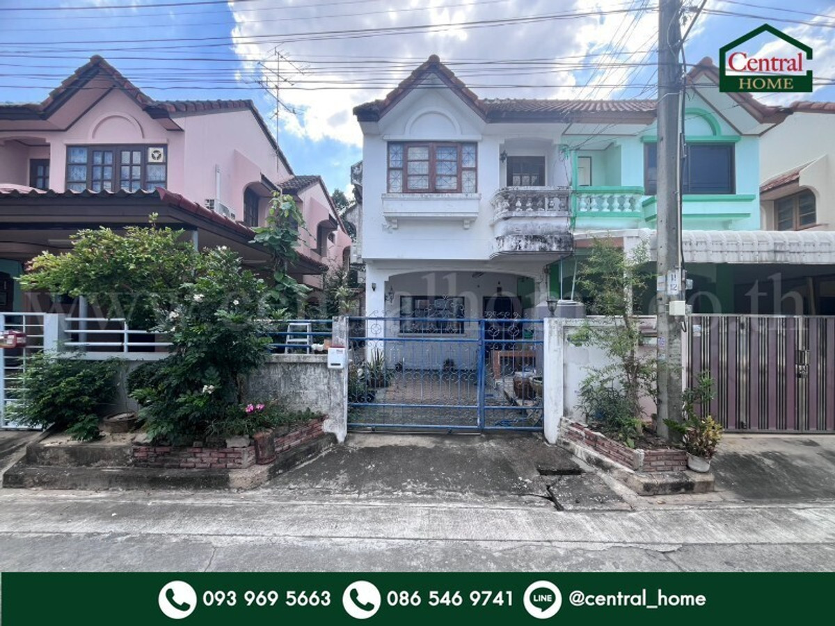 ขายทาวน์โฮมแจ้งวัฒนะ เมืองทอง : ทาวน์โฮม เกร็ดแก้วการ์เด้น 2 - ปากเกร็ด แปลงมุม ใกล้รถไฟฟ้าสายสีชมพู