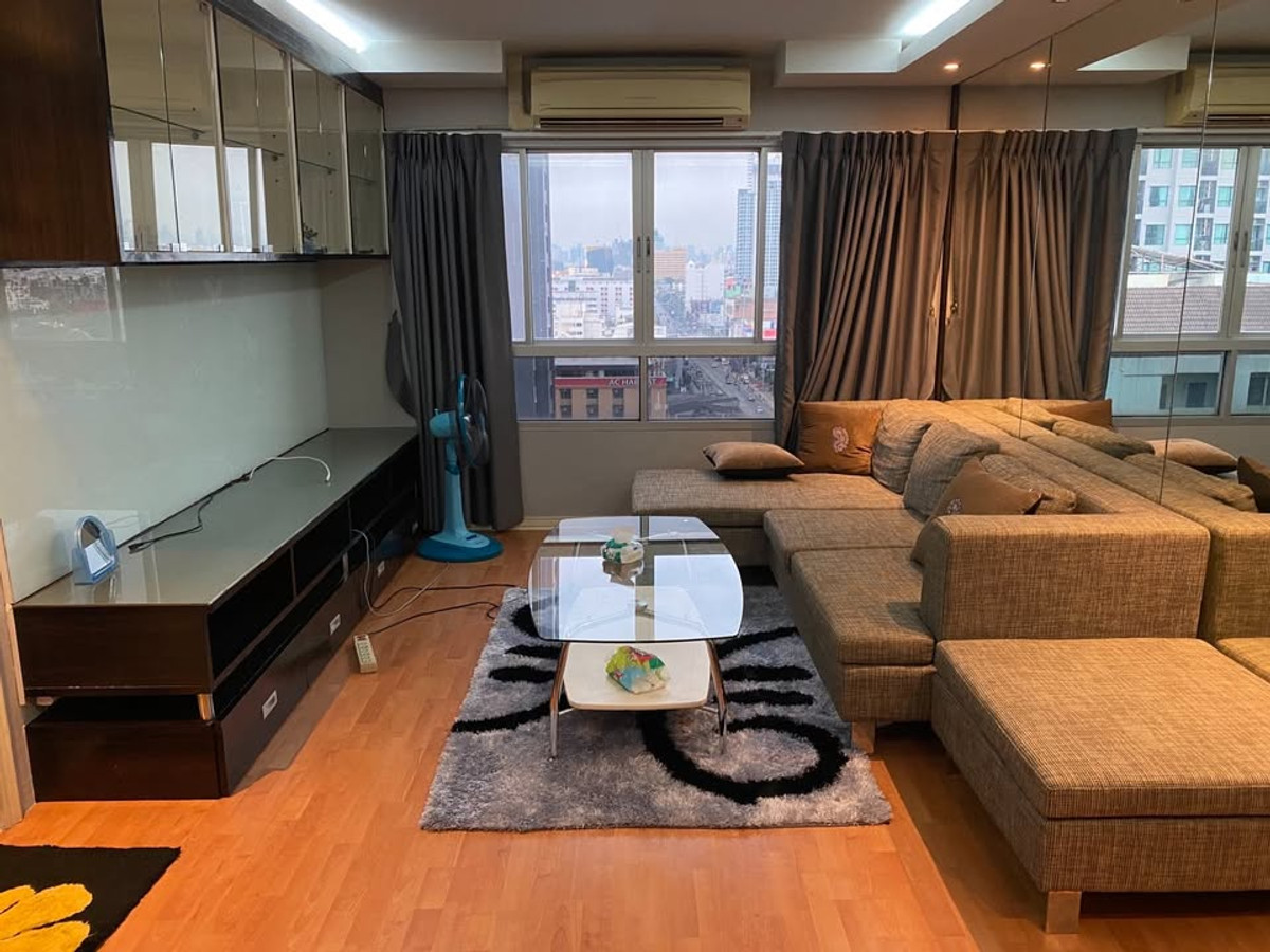 For RentCondoRamkhamhaeng, Hua Mak : 🔥🔥🔥 For rent Lumpini Ville Ramkhamhaeng 44 🔥🔥🔥 📍 Building A, 14th floor, corner room 📍 Size 64 sq m. | 2 bedrooms, 1.5 bathrooms