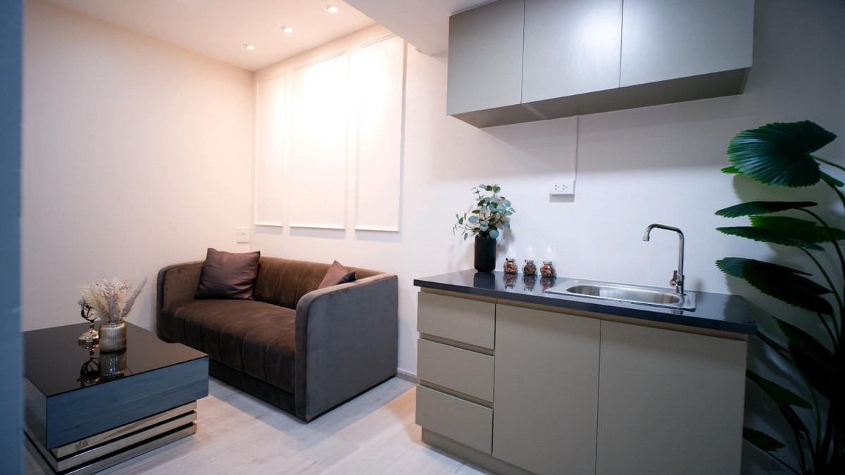 For SaleCondoLadprao101, Happy Land, The Mall Bang Kapi : 🐈Condo allows pets🐈Condo for sale Studio One Lat Phrao 102