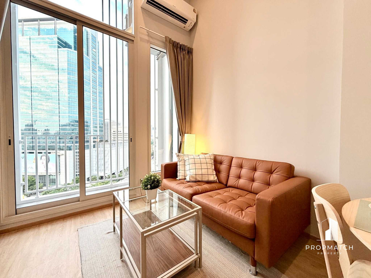 For RentCondoSiam Paragon ,Chulalongkorn,Samyan : ✨Flash Deal ✨CULTURE Chula (1Bed 1Bath 35SQM.) Ready to move in! Only 32,000 baht per month Tel.0981315848 @propmatch