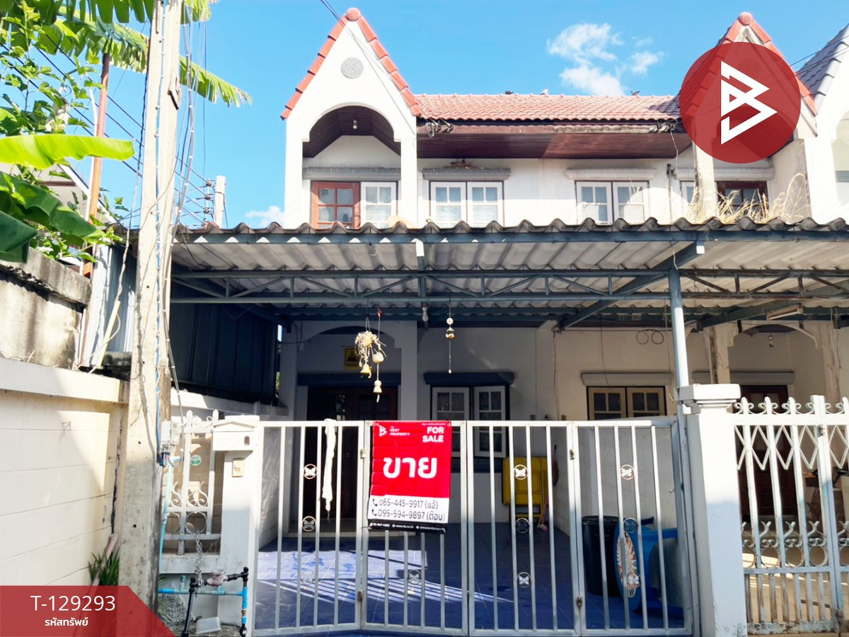 For SaleTownhomeSuphan Buri : Townhouse for sale, area 19 square meters, U Thong, Suphanburi.