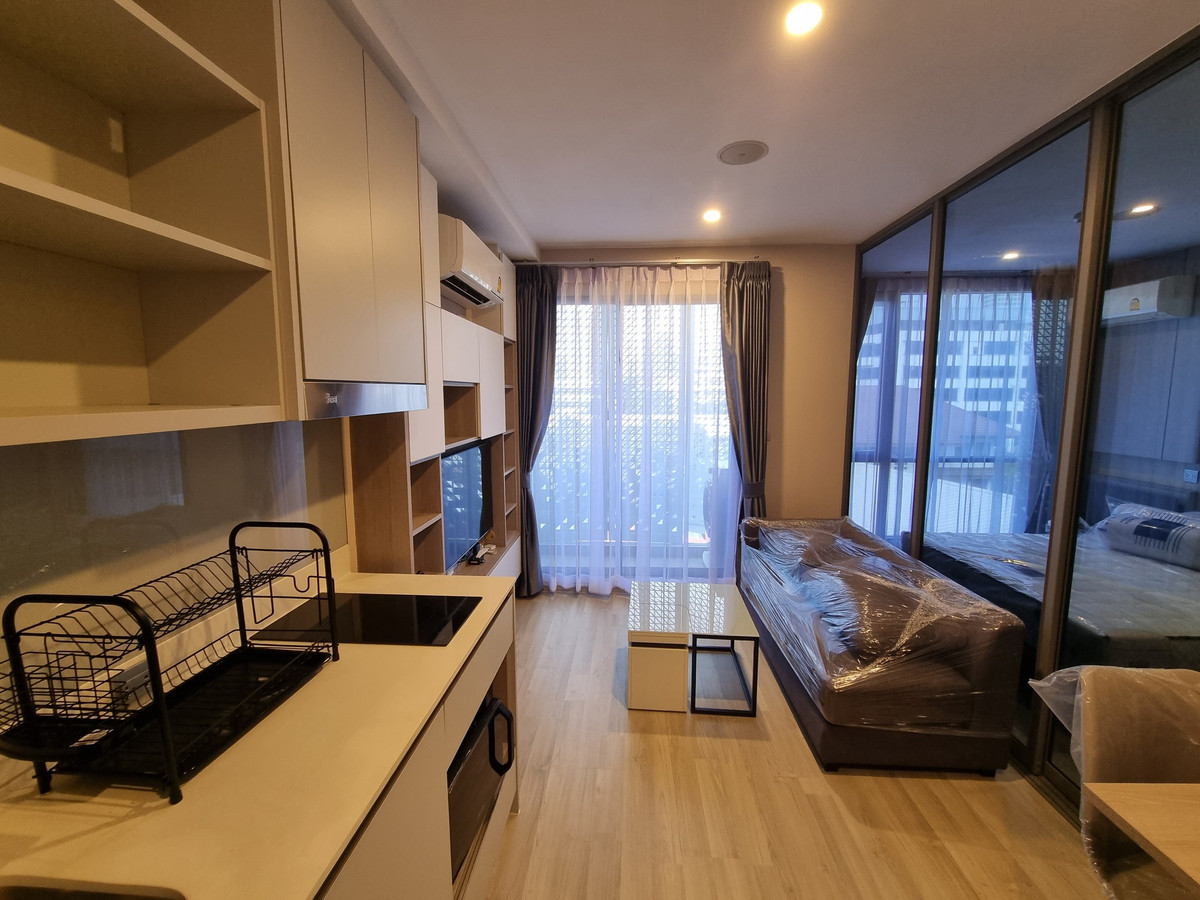 For RentCondoOnnut, Udomsuk : 🔥🔥🔥 For rent SIGN Condo Sukhumvit 50 🔥🔥🔥 📍 5th floor, north side 📍 Size 27 sq m. | 1 bedroom, 1 bathroom