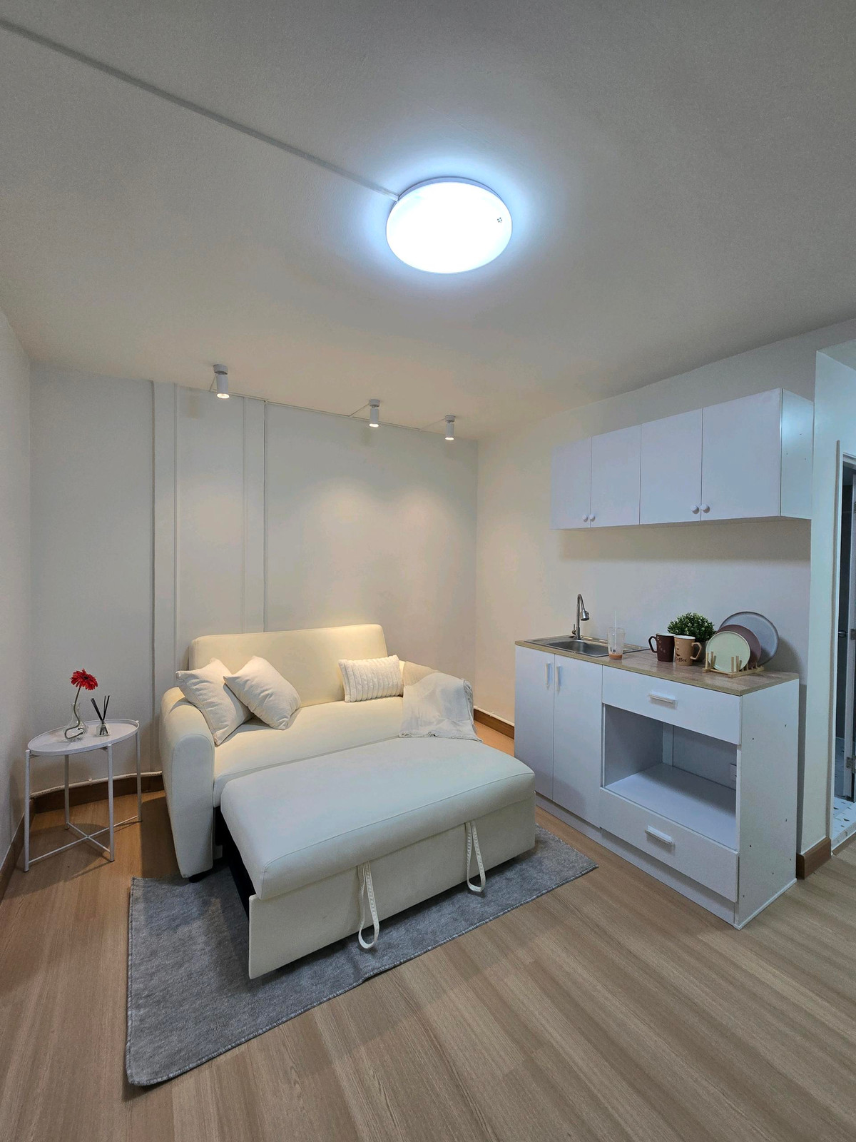 For SaleCondoLadprao101, Happy Land, The Mall Bang Kapi : 💸 Installments are cheaper than renting. Spacious condo, low price in the Lat Phrao area 📍 City Villa Lat Phrao 130