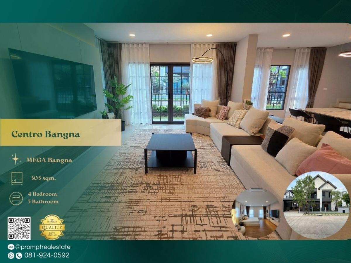 ให้เช่าบ้านบางนา แบริ่ง ลาซาล : CD03732 - Centro Bangna :  เซนโทร บางนา - #MegaBangna #International School (SISB / TCIS / Concordian) #Bangna

Prime Bangna location near Mega Bangna and a top-tier international school—perfect for practical and convenient suburban living.
(位于邦那核心区域，毗邻大型