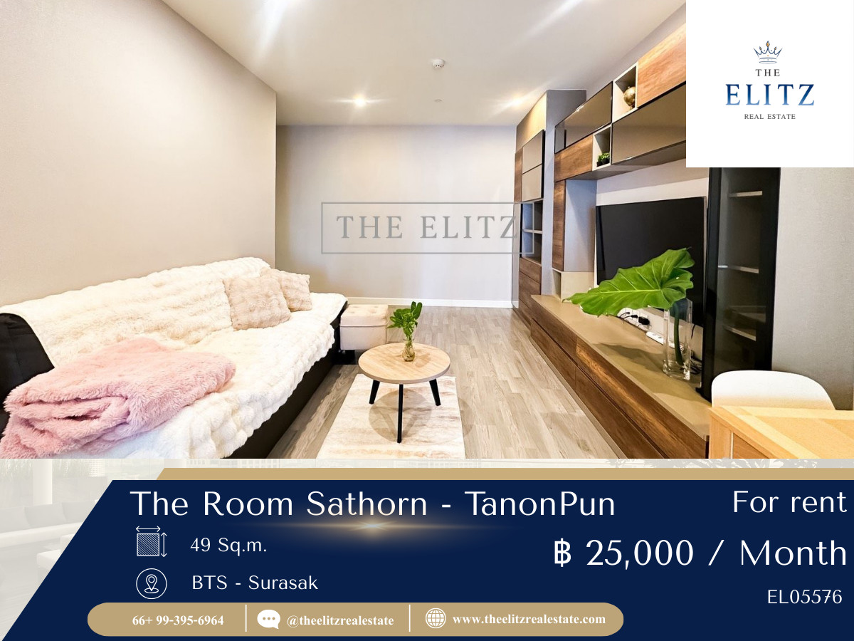 For RentCondoSathorn, Narathiwat : ✨Beautiful room as described in The Room Sathorn - TanonPun. Get a premium quality room. At an affordable price 🎉