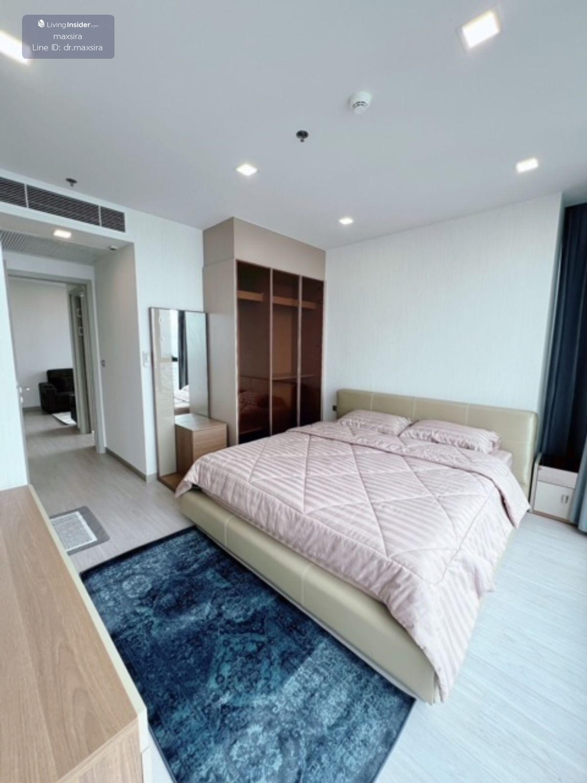 ขายคอนโดพระราม 9 เพชรบุรีตัดใหม่ RCA : ขายพร้อมผู้เช่า Condo One9Five 2 นอน 2 น้ำ ชั้นสูง วิวโล่ง พร้อมอยู่