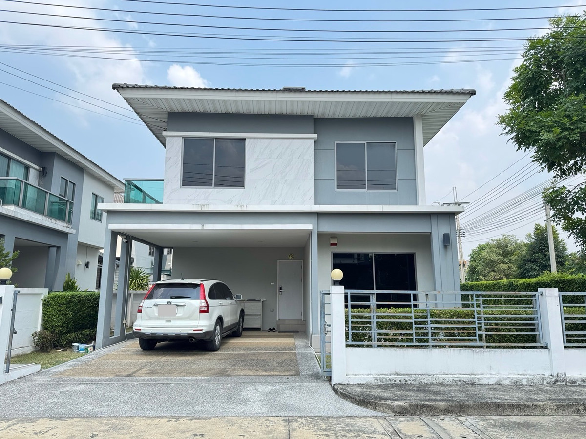 ให้เช่าบ้านพระราม 5 ราชพฤกษ์ บางกรวย : ให้เช่าเพอร์เฟค เพลส ราชพฤกษ์ บ้านเดี่ยวหลังมุม เฟอร์ครบ แอร์ 6 ตัว สภาพดีมาก เลี้ยงสัตว์ได้😻 ใกล้ MRT ไทรม้า เข้าออกได้ทั้งถนนราชพฤกษ์และรัตนาธิเบศร์