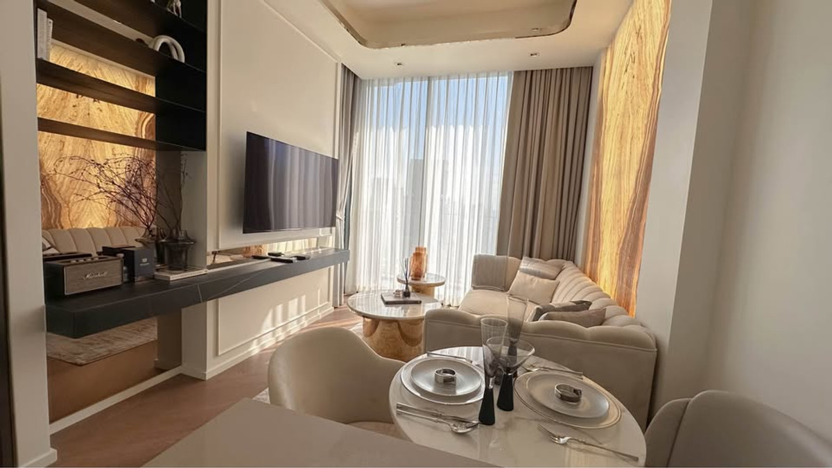 For RentCondoWitthayu, Chidlom, Langsuan, Ploenchit : 28 Chidlom for rent 44 sqm 1 bed 1 bath 55,000 per month