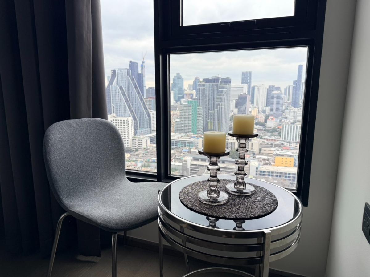 ให้เช่าคอนโดสยาม จุฬา สามย่าน : 🔥เช่าด่วน🔥พาร์ค ออริจิ้น จุฬา-สามย่าน ใกล้สถานีรถไฟฟ้า MRT หัวลำโพง เฟอร์นิเจอร์ครบ พร้อมเข้าอยู่