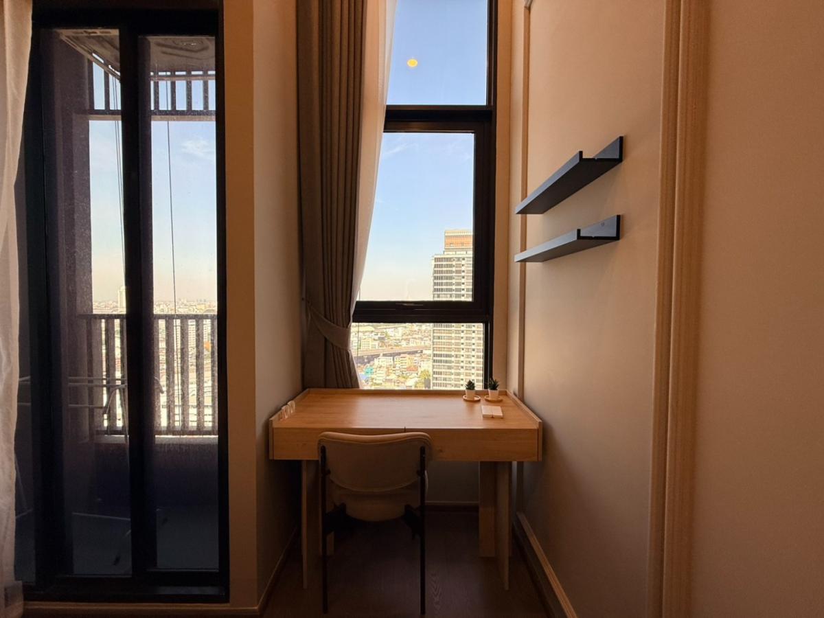 ให้เช่าคอนโดสยาม จุฬา สามย่าน : 🔥เช่าด่วน🔥พาร์ค ออริจิ้น จุฬา-สามย่าน ใกล้สถานีรถไฟฟ้า MRT หัวลำโพง เฟอร์นิเจอร์ครบ พร้อมเข้าอยู่