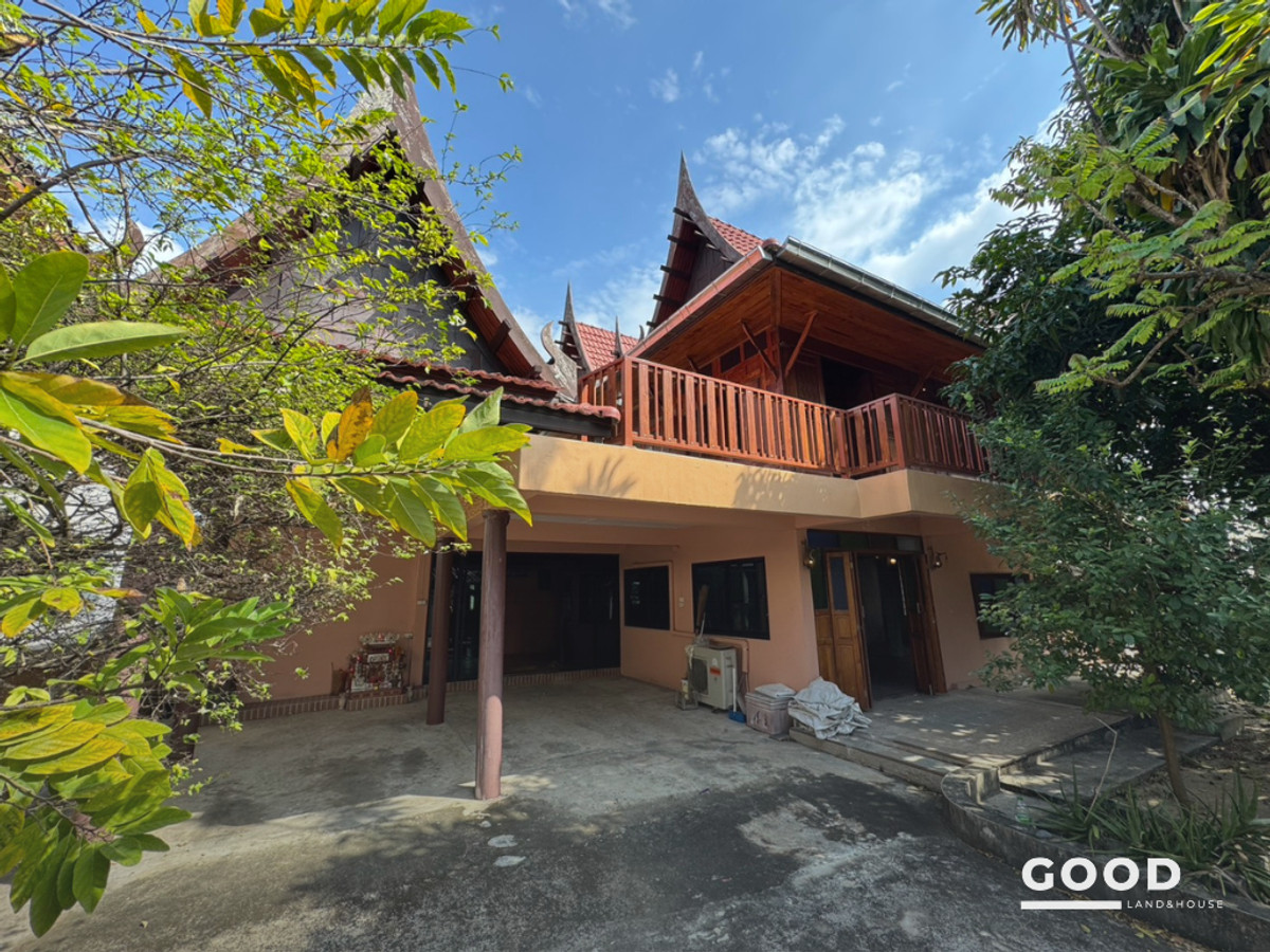 ขายบ้านปิ่นเกล้า จรัญสนิทวงศ์ : ขายบ้านทรงไทยร่วมสมัย 2 ชั้นบ้านสวยทำเลดี "บางขุนนนท์ 31" หมู่บ้าน บางขุนนนท์นิเวศ