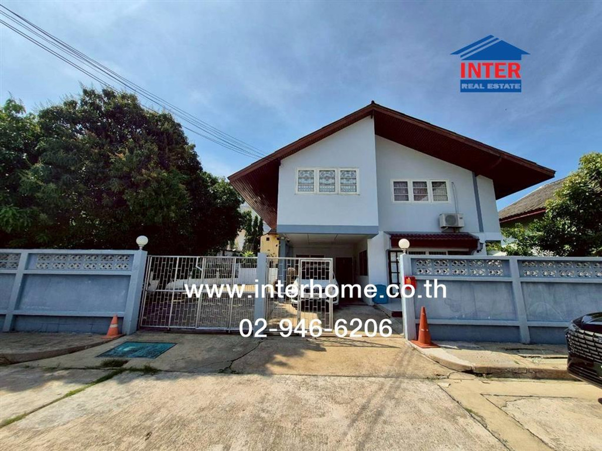 ขายบ้านพระราม 2 บางขุนเทียน : ที่ดิน + บ้านเดี่ยว 2 ชั้น 97.9 ตร.ว. หมู่บ้านสุดจิตนิเวศน์ ซอยท่าข้าม4 ถนนพระราม2 ถนนท่าข้าม เขตบางขุนเทียน กรุงเทพมหานคร