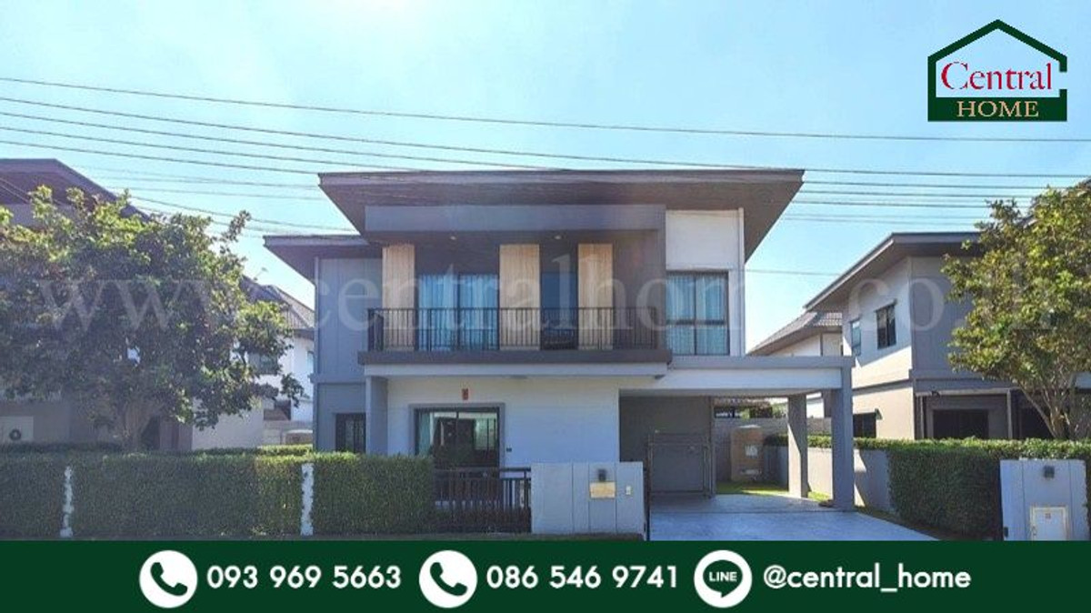 ขายบ้านแจ้งวัฒนะ เมืองทอง : บ้านเดี่ยว เวนิว โฟลว์ แจ้งวัฒนะ ตกแต่งสวย เฟอร์ครบ พร้อมอยู่