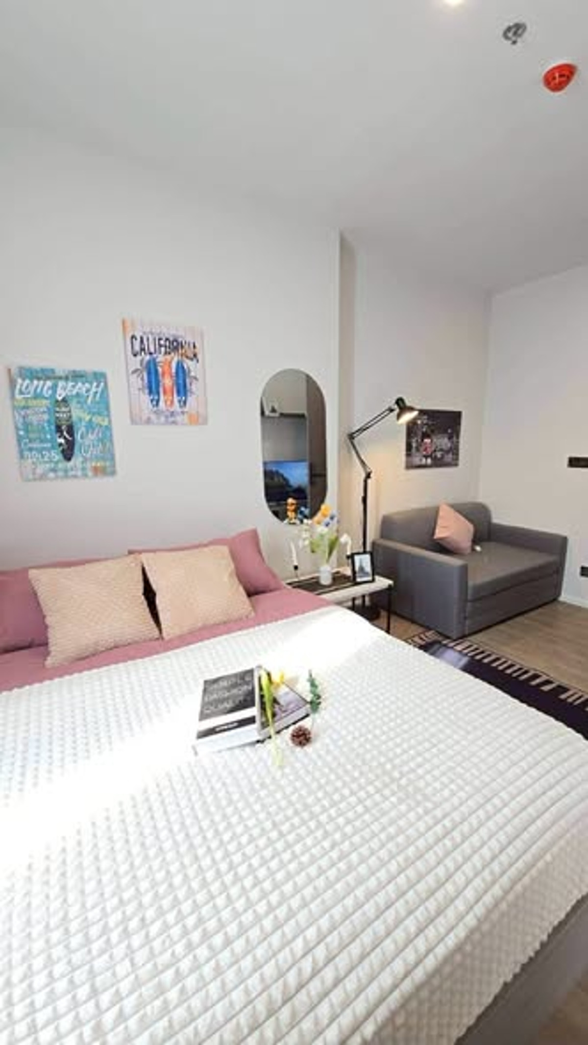 ให้เช่าคอนโดรามคำแหง หัวหมาก : คอนโด Modiz Rhyme Ramkhamhaeng MRT รามคำแหง ห้องสวย เฟอร์ครบ