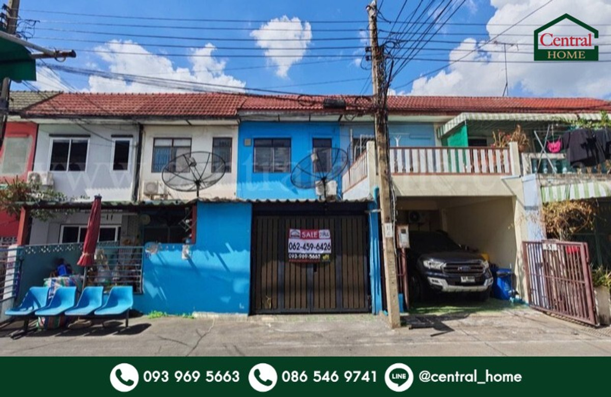For SaleTownhomeNonthaburi, Bang Yai, Bangbuathong : Townhouse Baan Phimanniwet Samakkhi 25, strong structure, cheap price.