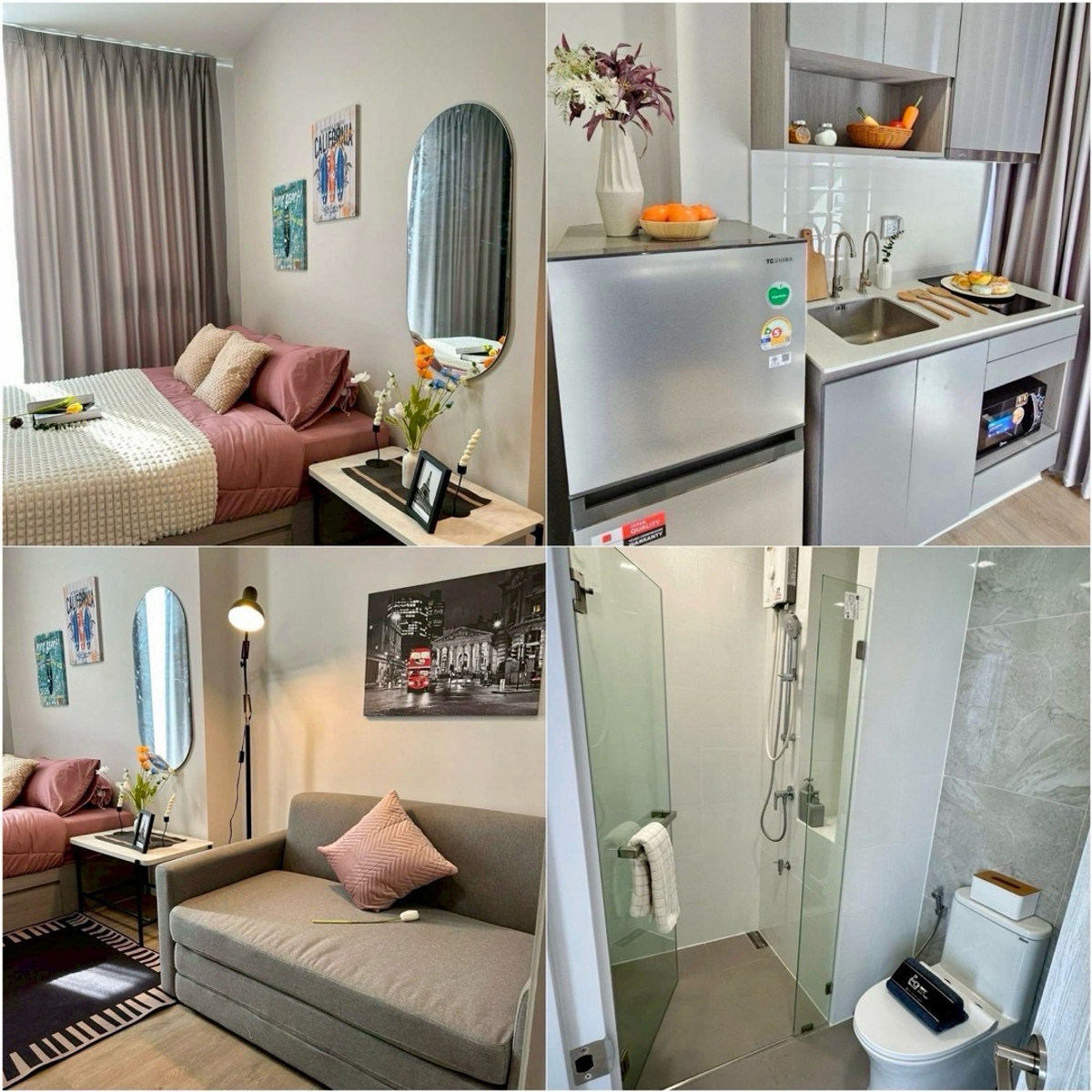 ให้เช่าคอนโดรามคำแหง หัวหมาก : Modiz Rhyme โมดิซ ไรห์ม รามคำแหง คอนโดให้เช่า ใกล้ หัวหมาก แยกพระราม 9 The Mall 