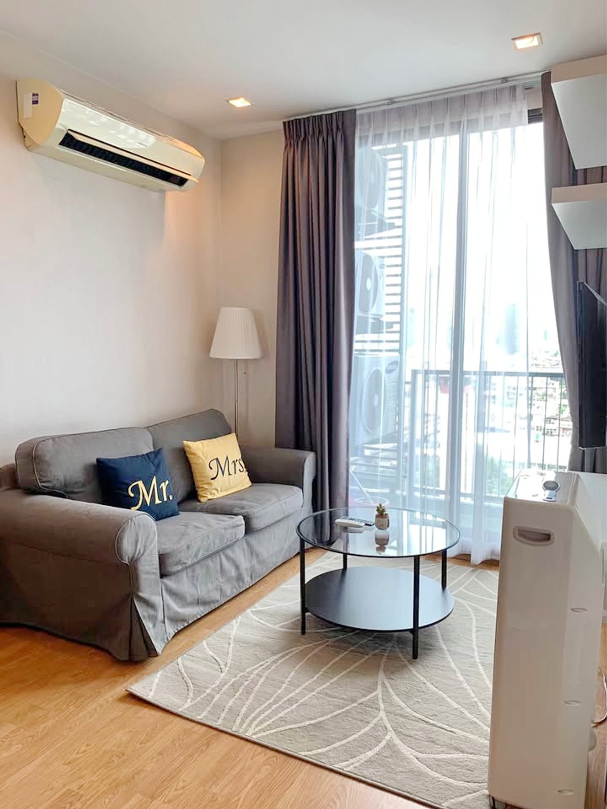 For RentCondoOnnut, Udomsuk : For rent 2 bedroom 12Floor, Q House Sukhumvit 79, mins to BTS Onnut