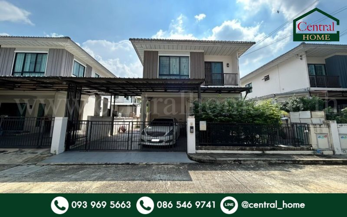 ขายนนทบุรี บางใหญ่ บางบัวทอง : บ้านแฝด โมดิ วิลล่า บางบัวทอง บ้านสวย พร้อมอยู่