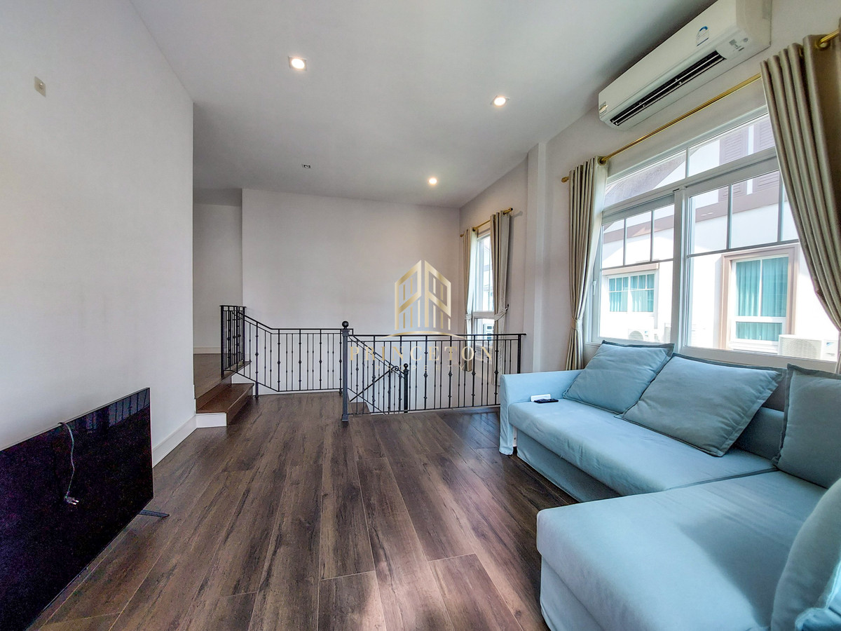 บ้านบางนา แบริ่ง ลาซาล : ขายหรือให้เช่า บ้านเดี่ยว นันทวัน บางนา กม.7 Size S  📞092-4252445 Nantawan Bangna km.7