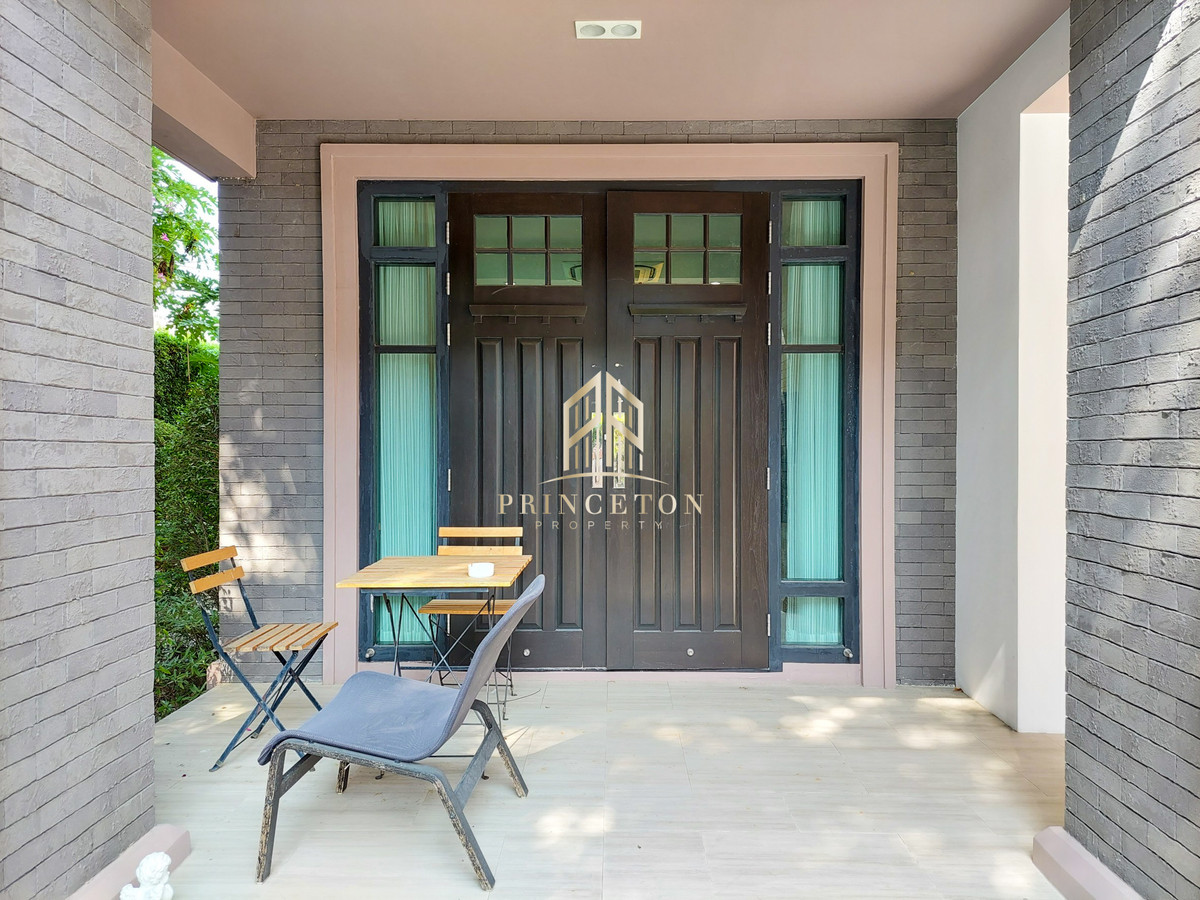 บ้านบางนา แบริ่ง ลาซาล : ขายหรือให้เช่า บ้านเดี่ยว นันทวัน บางนา กม.7 Size S  📞092-4252445 Nantawan Bangna km.7