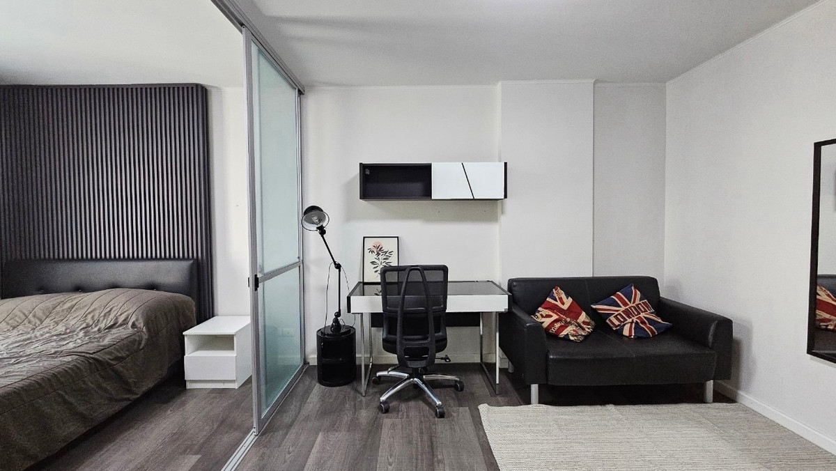 คอนโดปทุมธานี รังสิต ธรรมศาสตร์ : เจ้าของห้องปล่อยเอง ห้องรีโนเวทและบิวท์อิน ดีคอนโด แคมปัส รังสิต รีสอร์ท เฟส 1 ตึก C ชั้น 8