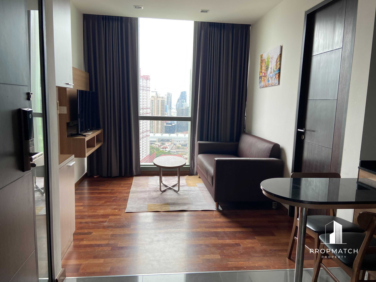 For RentCondoRatchathewi,Phayathai : ✨Flash Deal ✨Wish Signature @ Midtown Siam (1Bed 1Bath 34.34SQM.) Ready to move in! Only 24,000 baht per month Tel.0981315848 @propmatch