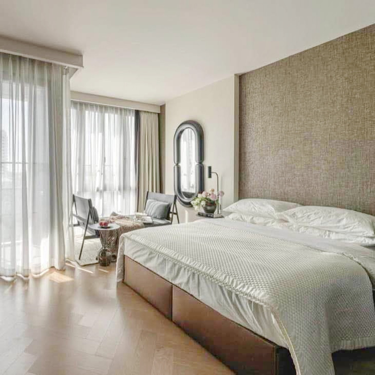 ให้เช่าคอนโดสุขุมวิท อโศก ทองหล่อ : ให้เช่า 1 ห้องนอน ชั้น 7 เดอะรีเซร์ฟ สุขุมวิท 61 ใกล้ BTS เอกมัย 