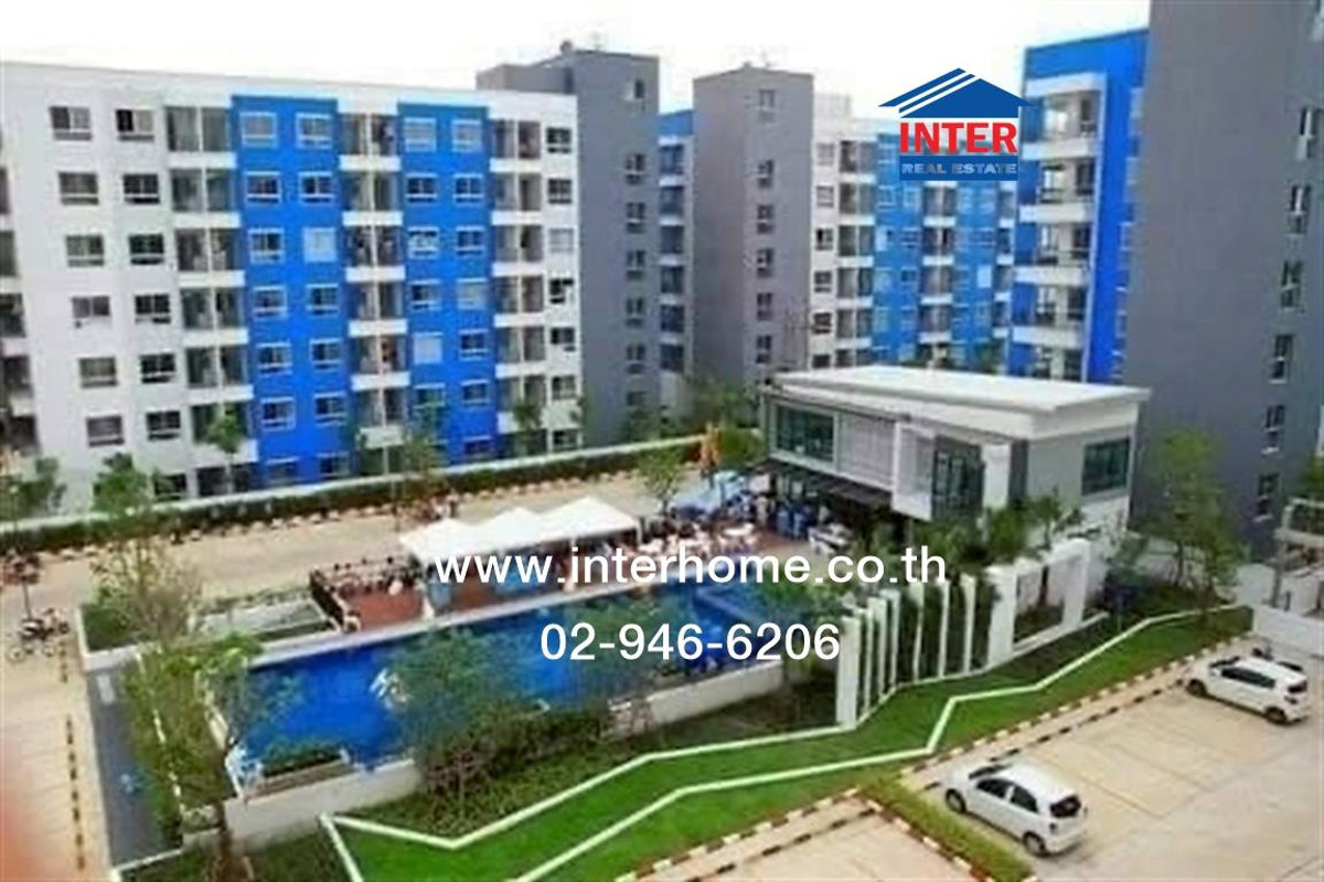 For SaleCondoChaengwatana, Muangthong : Condominium 28.04 sq m. The Kith Tiwanon, Building A11, Soi Tiwanon-Pak Kret 17, Tiwanon Road, Chaengwattana Road, Pak Kret, Nonthaburi.