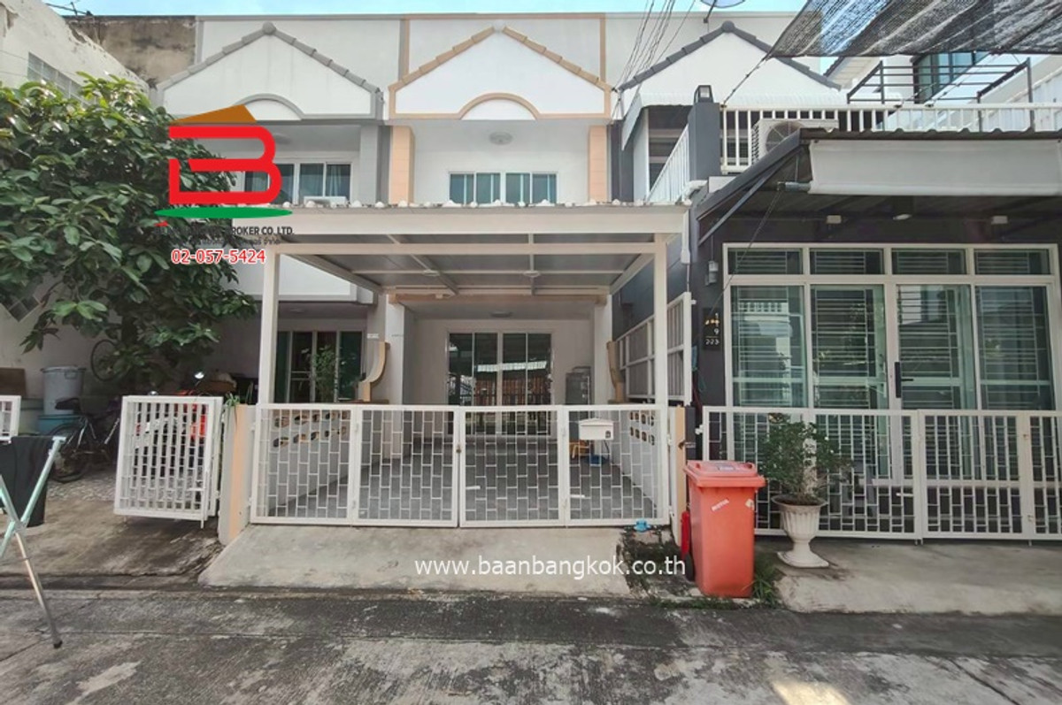 ให้เช่าทาวน์โฮมนวมินทร์ รามอินทรา : ให้เช่า ทาวเฮ้าส์ อัมรินทร์ 3 ผัง 4 (ใกล้ตลาดเอซี) เนื้อที่ 16 ตรว. แขวงสายไหม เขตสายไหม