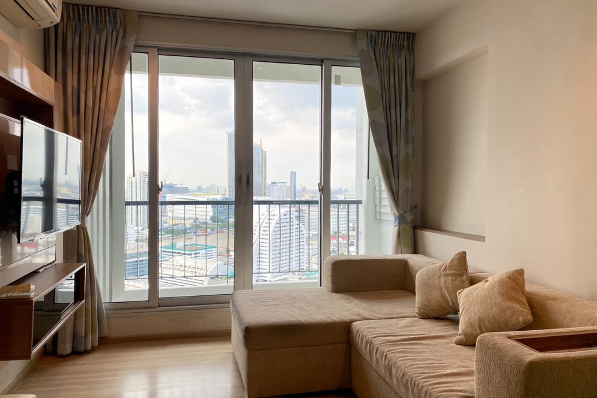 For RentCondoSathorn, Narathiwat : 🔥 สำหรับเช่า !! ชั้นสูง 31++, คอนโดวิวแม่น้ำ, ส่วนกลางวิวแม่น้ำ!! 🔥 Code C20221201104..........Rhythm Sathorn, 1 ห้องนอน, 1 ห้องน้ำ, แต่งครบ, พร้อมเข้าอยู่📣📣