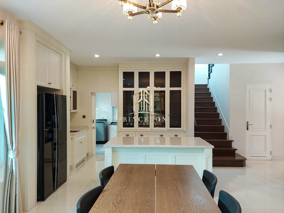 บ้านบางนา แบริ่ง ลาซาล : ขายหรือให้เช่า บ้านเดี่ยว นันทวัน บางนา กม.7 Size S  📞092-4252445 Nantawan Bangna km.7